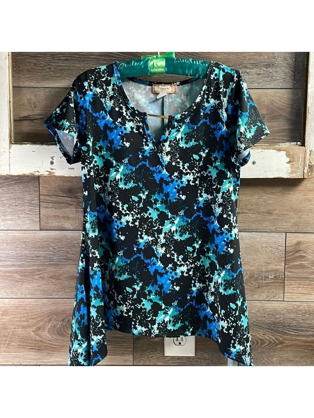 C’est La Vie Women’s Petite Small Blouse Top Casual Pullover Shirt Chic